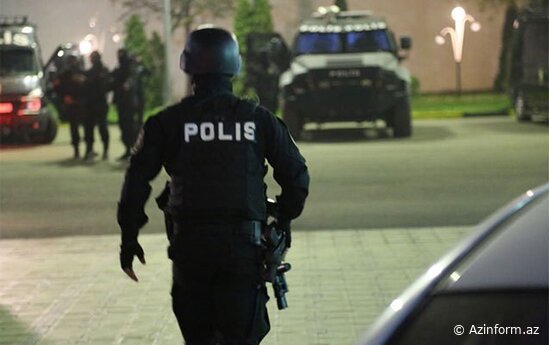 POLİS ƏMƏLİYYAT KEÇİRDİ: - Saxlanılanlar  var  - VİDEO