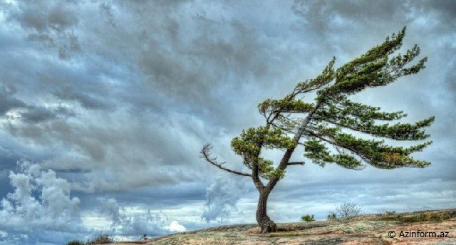 Nazirlik qeyri-sabit hava şəraiti ilə bağlı əhaliyə MÜRACİƏT ETDİ