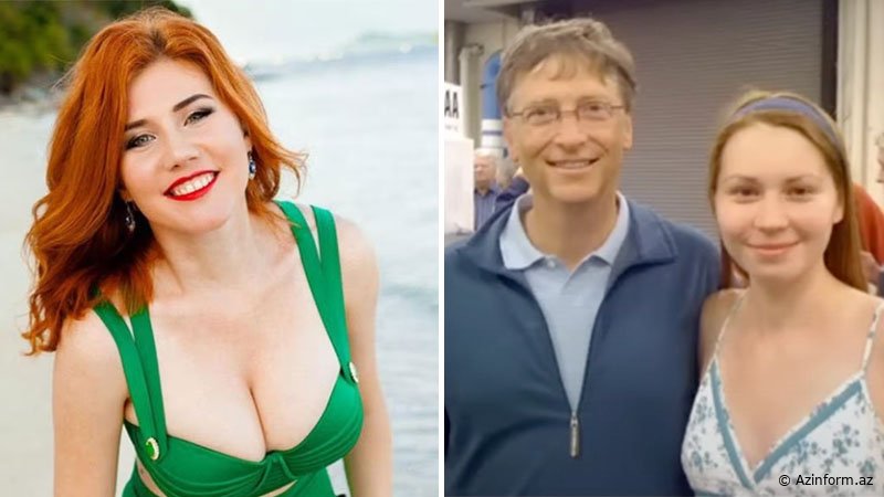 Bill Qeytsin gizli sevgilisi məşhur rus casusla yan-yana (FOTO)