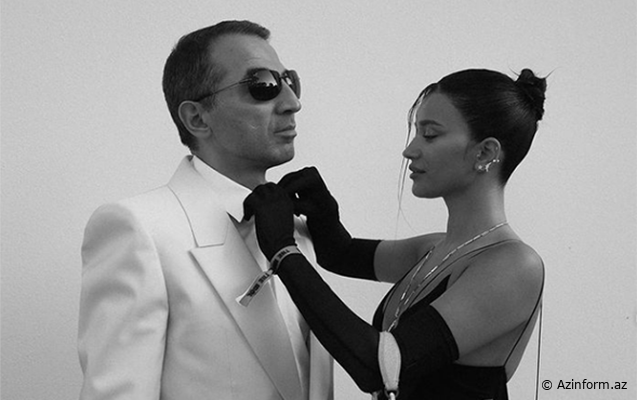 Adnan Əhmədzadə xanımı ilə Kann festivalında - VİDEO