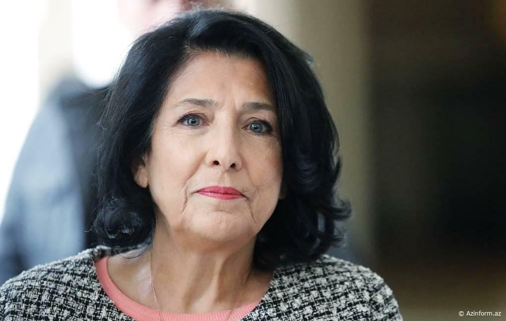 Zurabişvili İlham Əliyevə təbrik məktubu ünvanlayıb