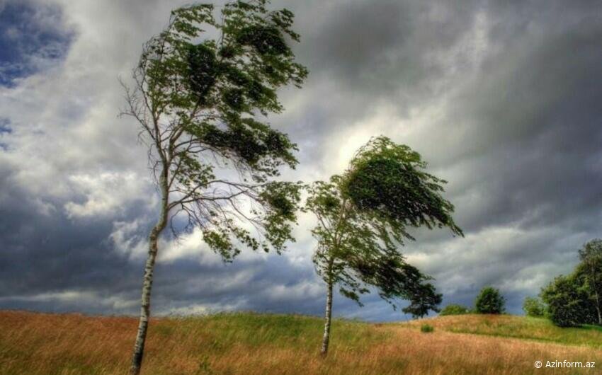 Nazirlikdən qeyri-sabit hava şəraiti ilə bağlı əhaliyə XƏBƏRDARLIQ