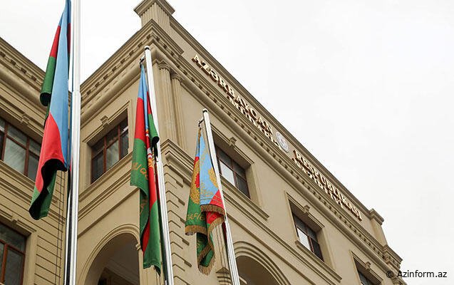 Müdafiə Nazirliyi MƏLUMAT YAYDI