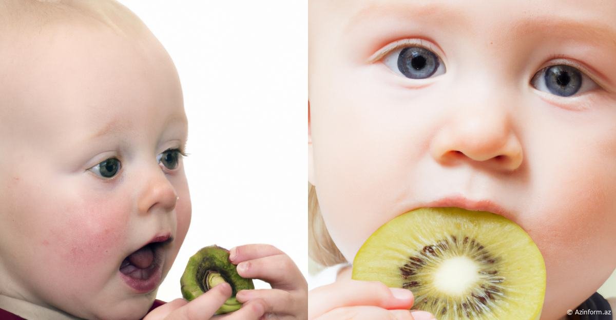 Körpənin kivi ilə görüş anları GÜNDƏM OLDU - VİDEO