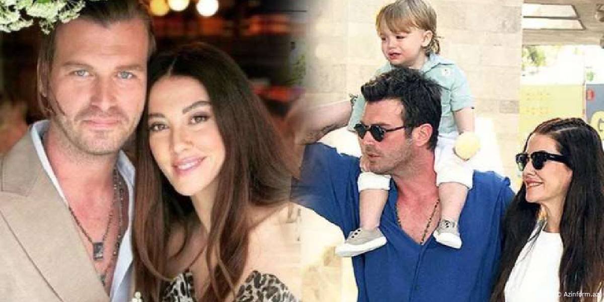 Kıvanç Tatlıtuğun oğlu ilk dəfə GÖRÜNTÜLƏNDİ